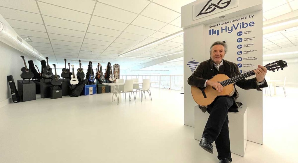 Lâg se positionne sur le marché de la smart guitar