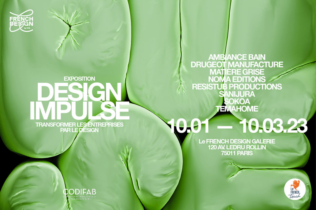 affiche de l'exposition Design Impulse