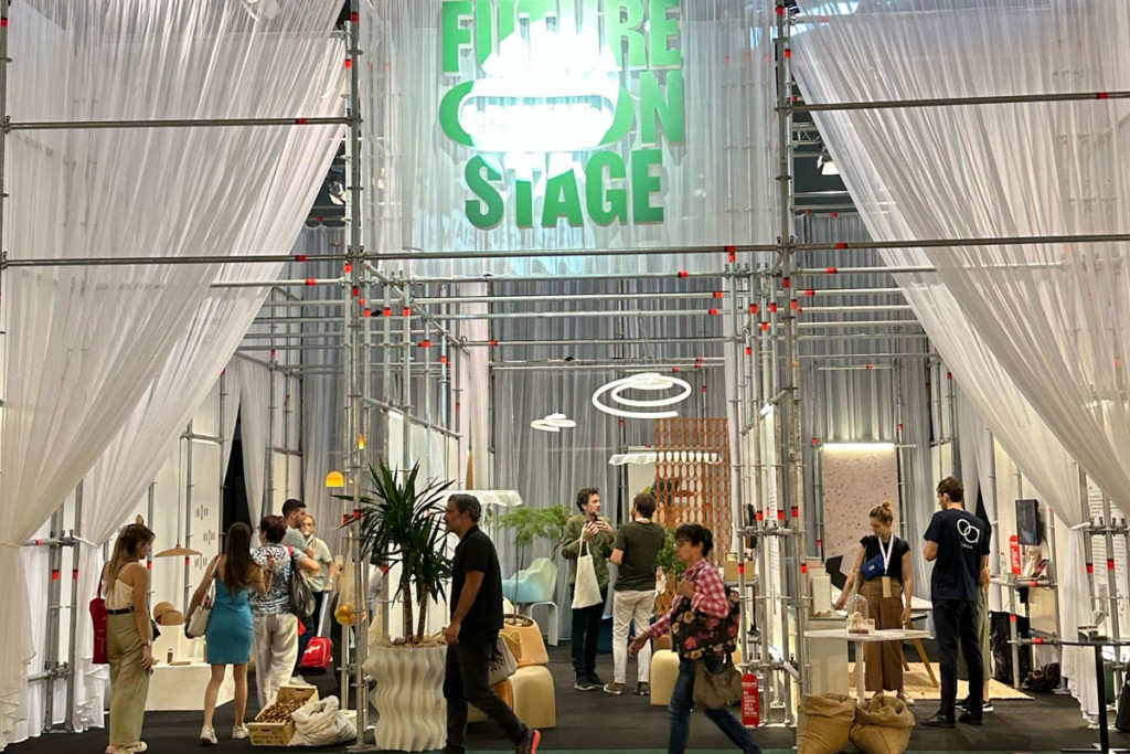 Overview of the Future On Stage stand at the Maison&Objet show