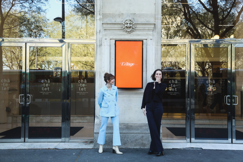 Constance Arnoult and Anaëlle Malka, founders of L’élue. © India Lange