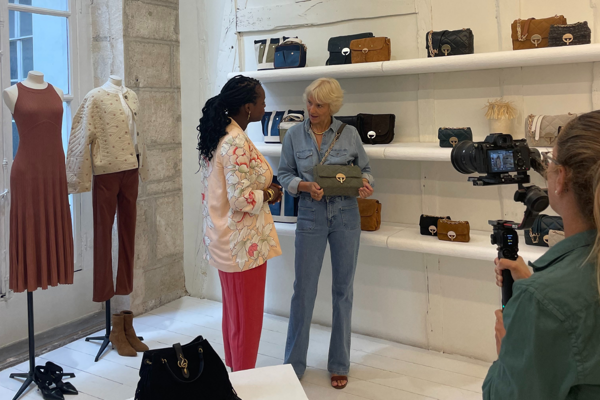 Meeting with the inspiring and timeless Vanessa Bruno La French