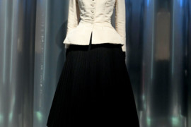 The iconic Bar jacket by Christian Dior