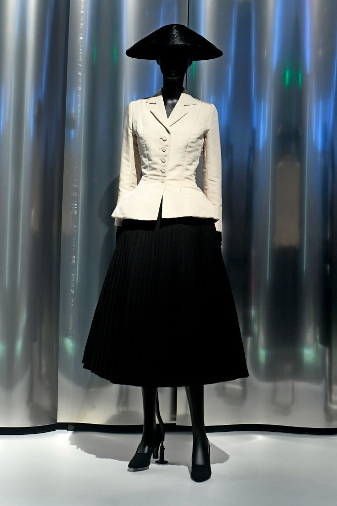 The iconic Bar jacket by Christian Dior