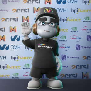 Louis, l’avatar présenté à VivaTech pour naviguer à travers le salon. 